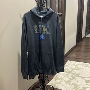 Gray Camo Kentucky Wildcat Sweat Shirt